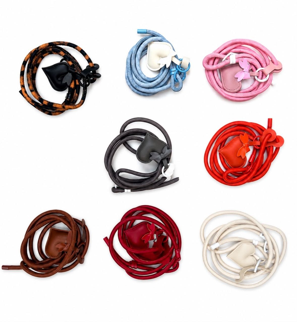 Heart rope long chain