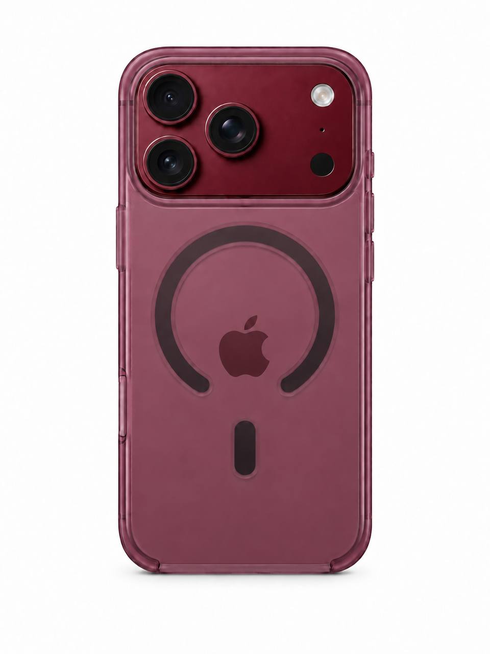 Transparent Colorful MagSafe Phone Case