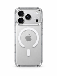 Transparent Colorful MagSafe Phone Case