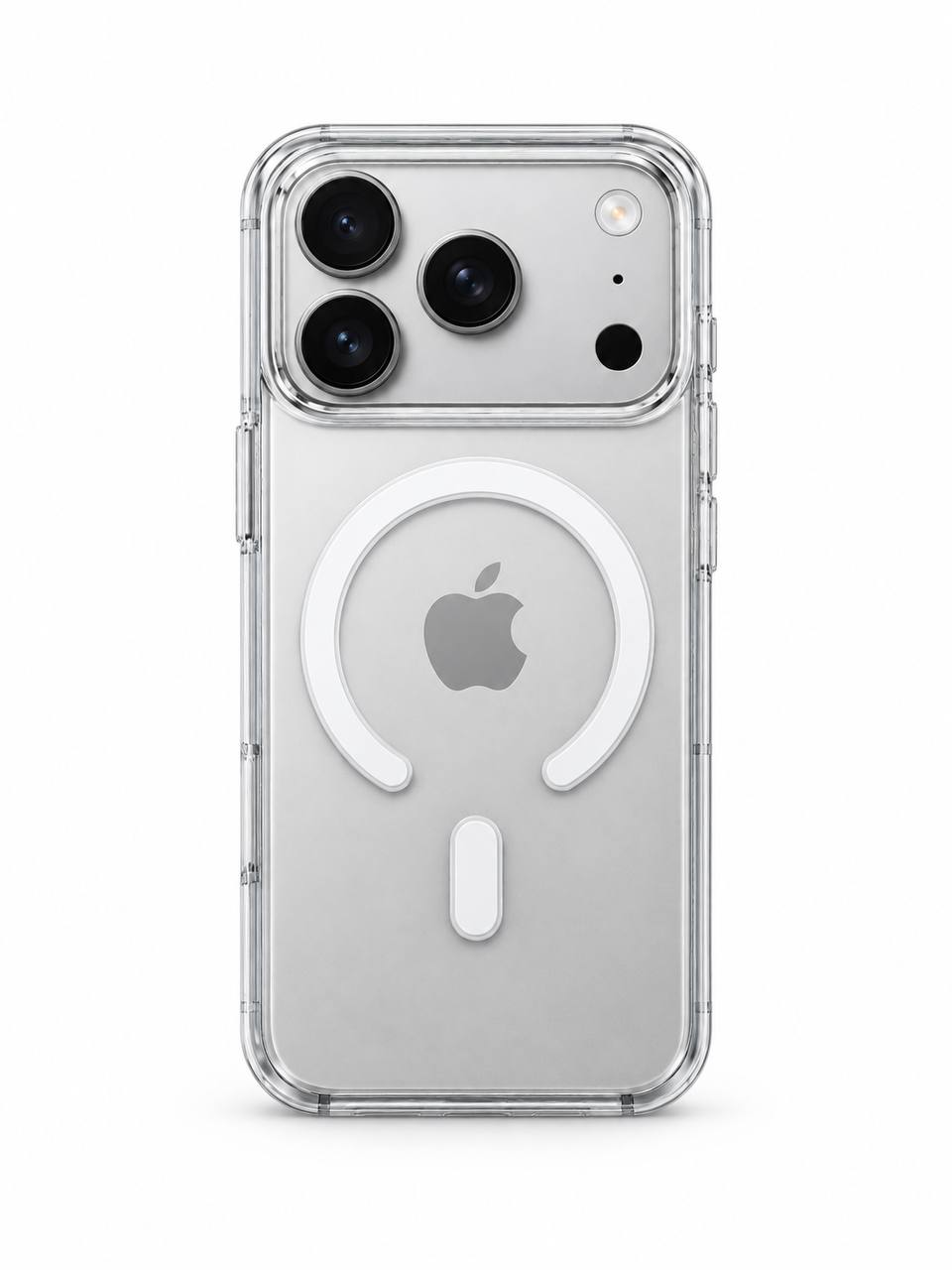 Transparent Colorful MagSafe Phone Case