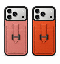 Hermès Leather Wallet Belt Phone Case