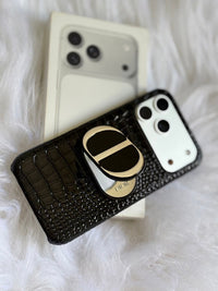 Leather Shine Snake Case