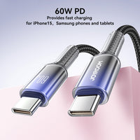 Joyroom Fast Charging Date Cable Type-C to Type-C