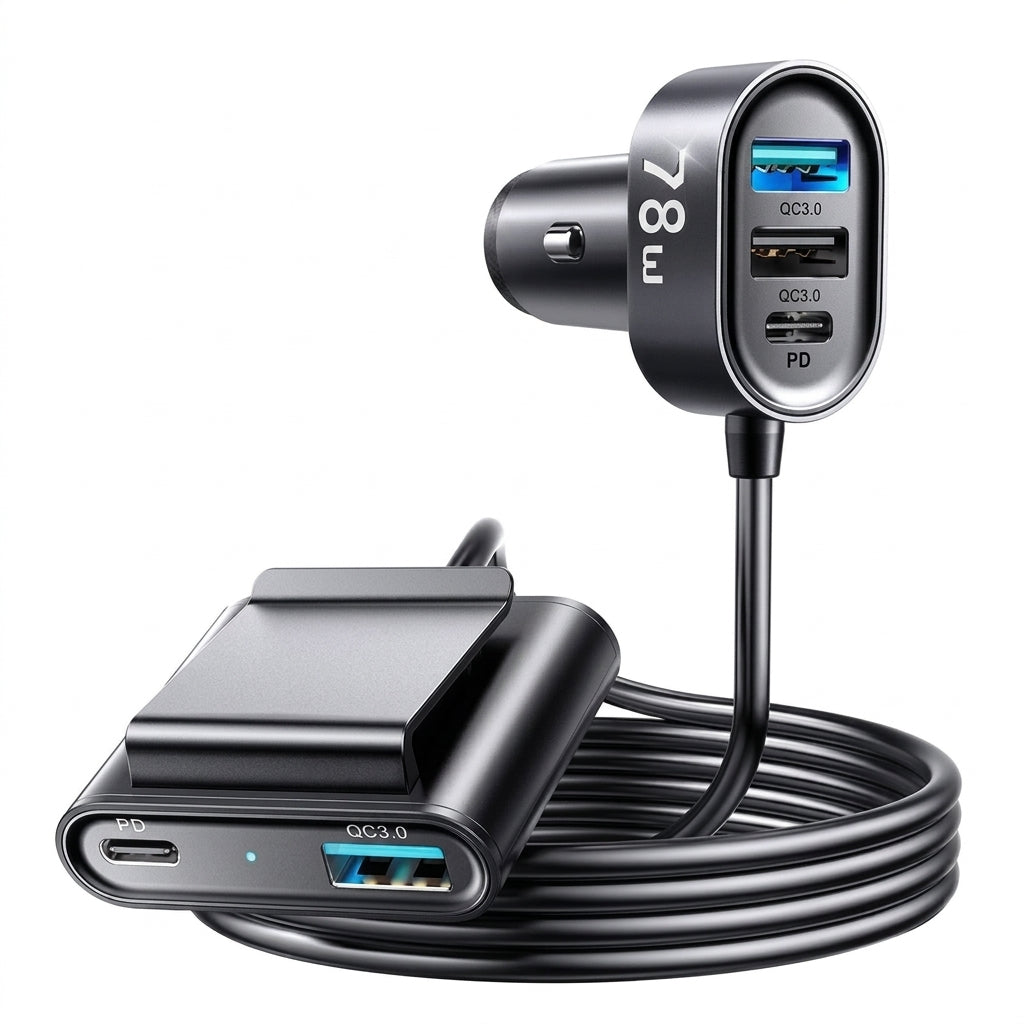 JOYROOM JR-CL05 78W 5-Port Fast Car Charger