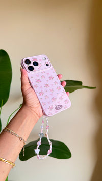 3d Printed Shapes Phone Case With Beaded Strap
