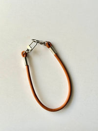 Leather Carabiner Small Chain