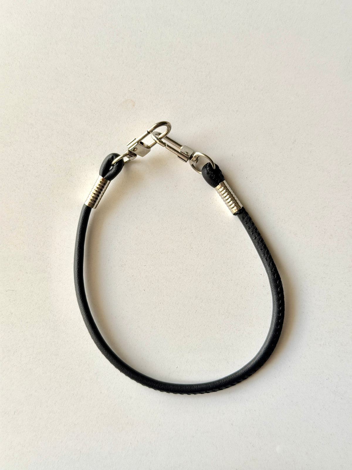 Leather Carabiner Small Chain