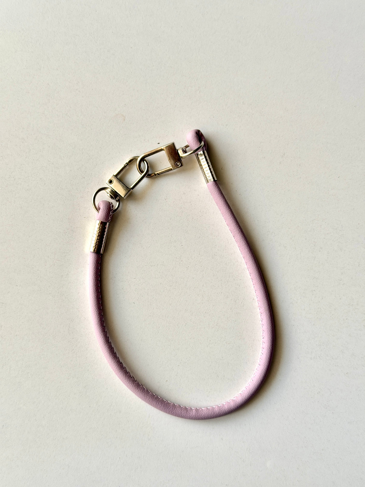 Leather Carabiner Small Chain