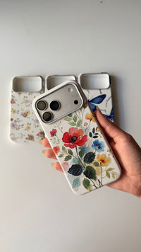 Leather Premium Flora Phone Case