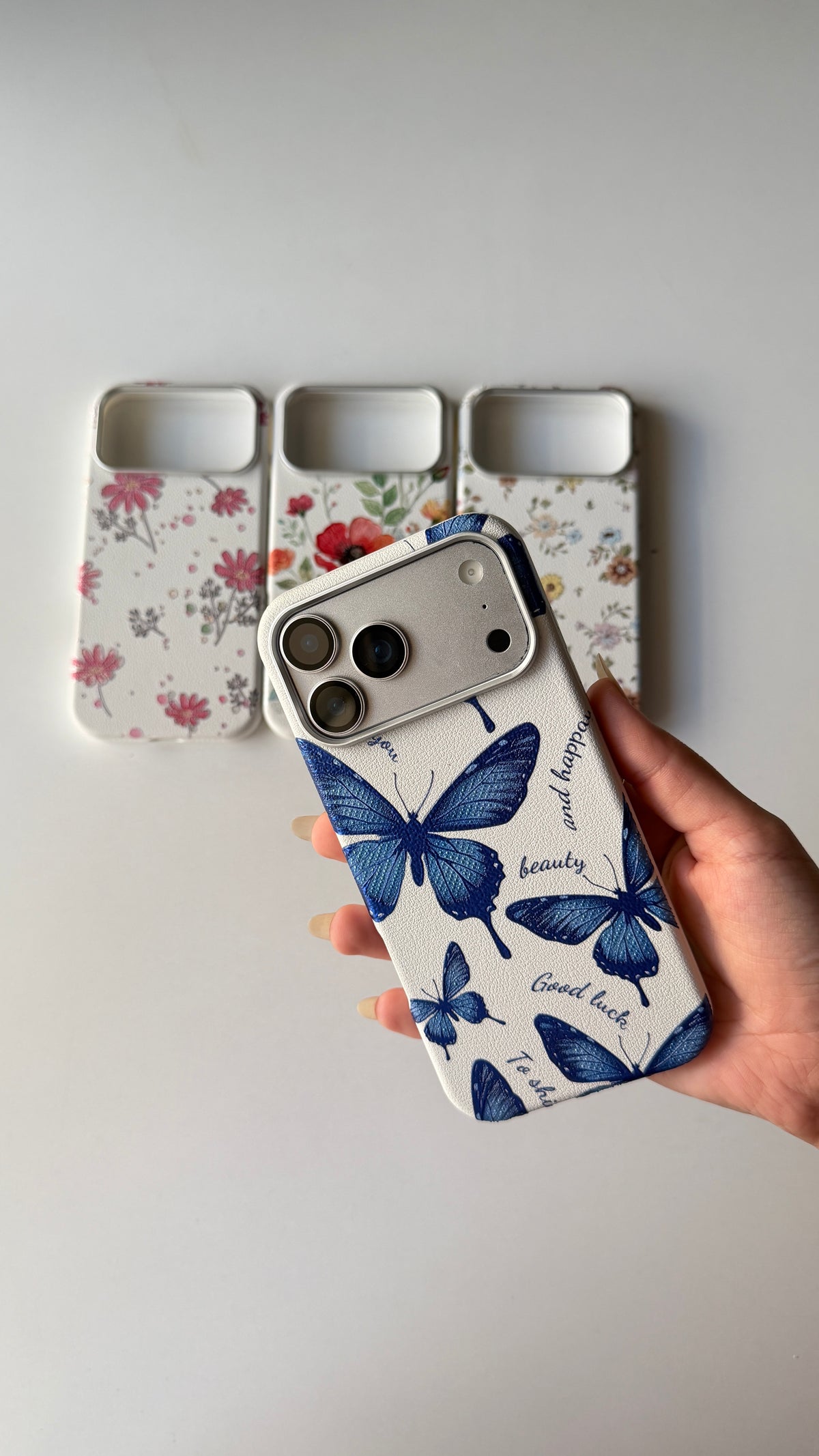 Leather Premium Flora Phone Case
