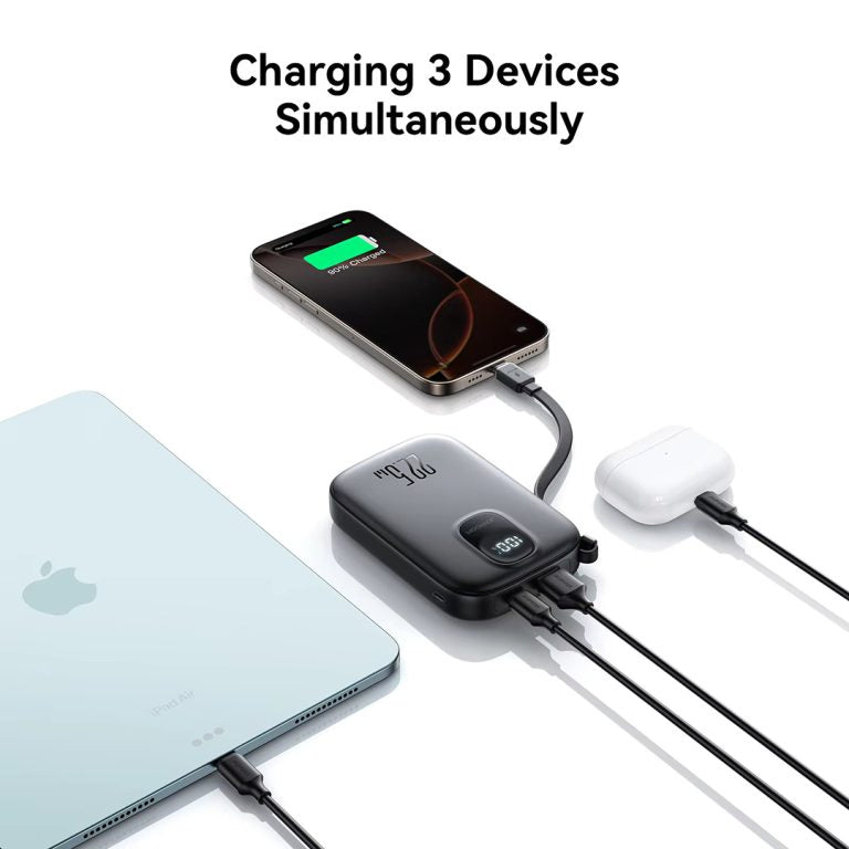 JOYROOM - Fast Charging Battery with Built-In Type-C Cable