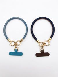 Leather rope small chain