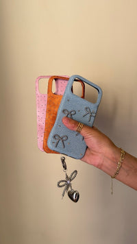 Strass jeans Phone Case