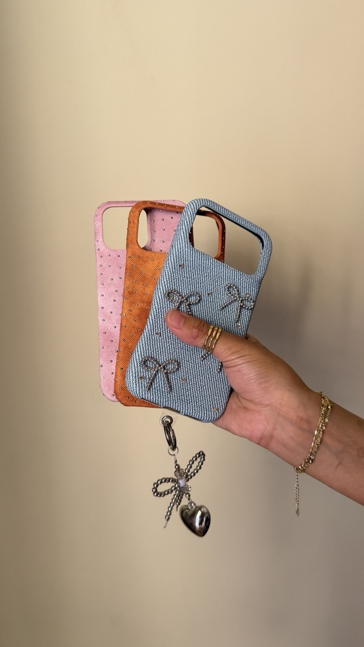Strass jeans Phone Case
