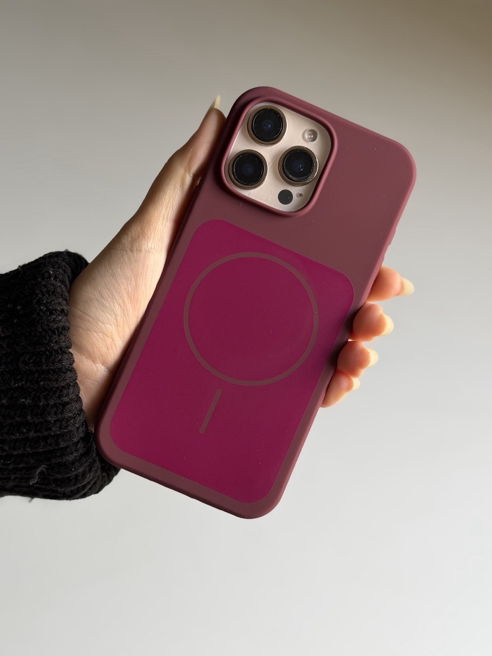 Silicone with MagSafe Phone Case