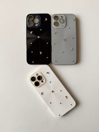 Matt Shap with Silver Stars Phone Case