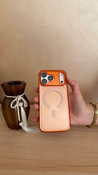 Shefange Transparent with MagSafe Phone Case