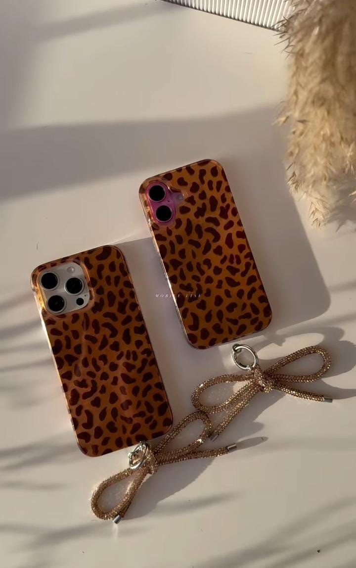 Golden Feather and tiger Phone Case