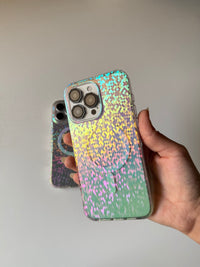 Hologram Grid Pattern Case