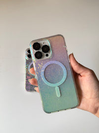 Hologram Grid Pattern Case