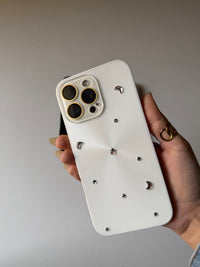 Matt Shap with Silver Stars Phone Case
