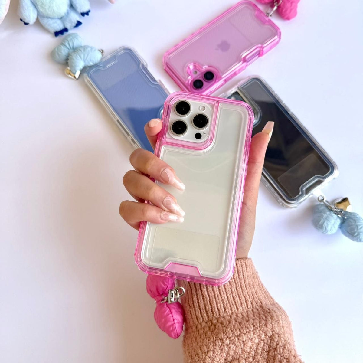 Transparent 3in1 Phone Case