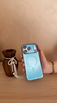 Shefange Transparent with MagSafe Phone Case
