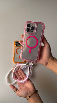 Transparent 3in1 with MagSafe Phone Case