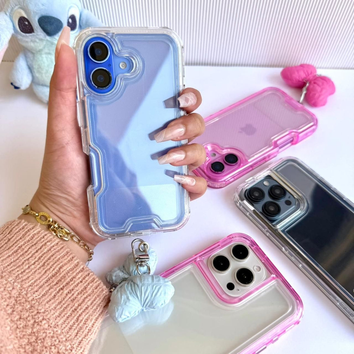 Transparent 3in1 Phone Case