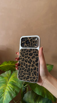 Snake with Silver Frame Phone Case