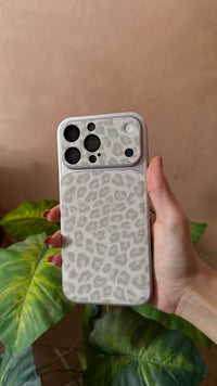 Snake with Silver Frame Phone Case