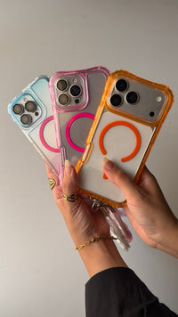 Transparent 3in1 with MagSafe Phone Case