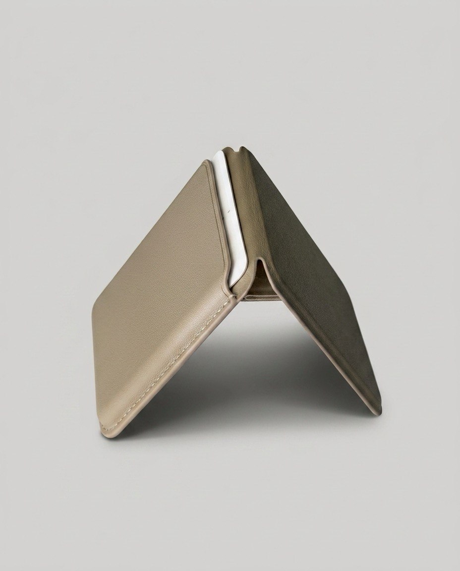 Leather Wallet Stand
